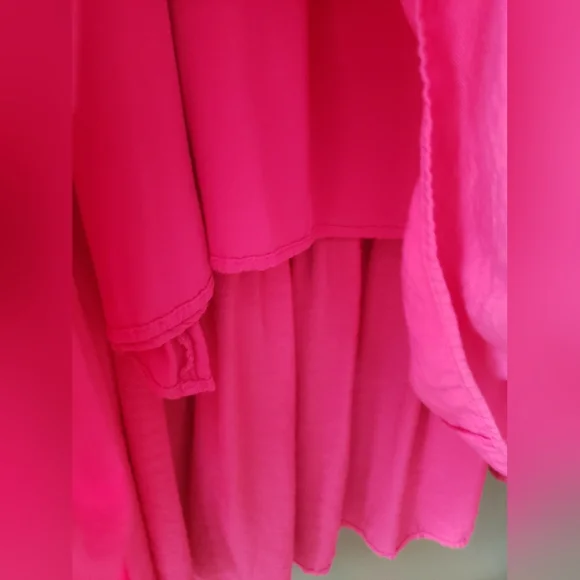 Maeve Pink Gorgeous High Low Cotton Viscose Dress!!! - Picture 8 of 12